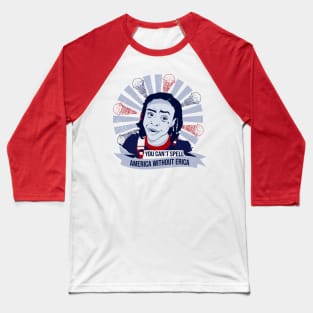 Erica America Baseball T-Shirt